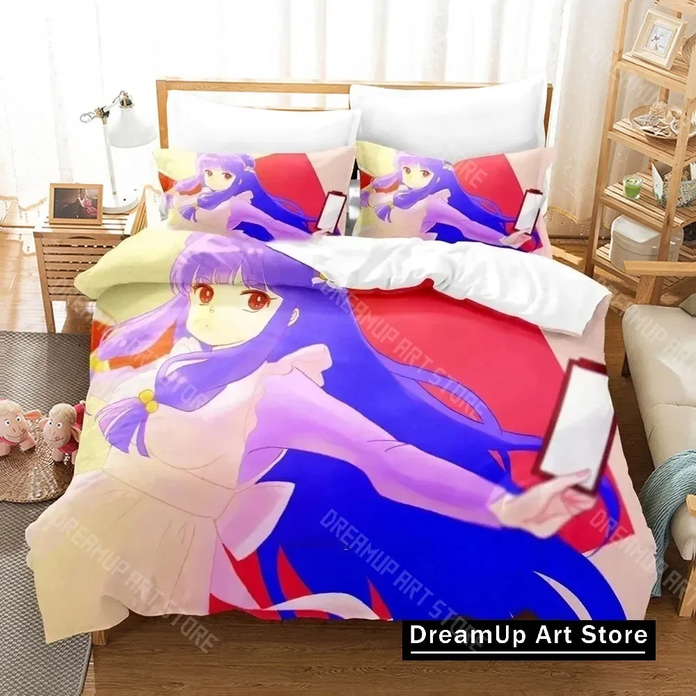 3D Print Anime Ranma 12 Bedding Set Boys Girls Twin Queen King Size Duvet Cover Pillowcase Bed boys Adult Home Textileextile