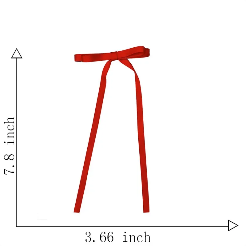 1 Stück süße lange Haarnadeln Band Quaste Bowknot Haars pange für Frauen Haar Geflecht Mädchen Party Haars pangen Erwachsenen Kopf bedeckung Zubehör