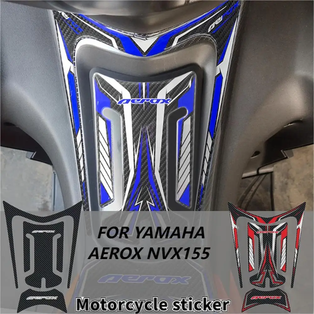 2023 NEW Motorcycle 5D Carbon Braze Vein Oil Tank Sticker FOR YAMAHA NVX155 AEROX155 Waterproof Soft Adhesive Decal