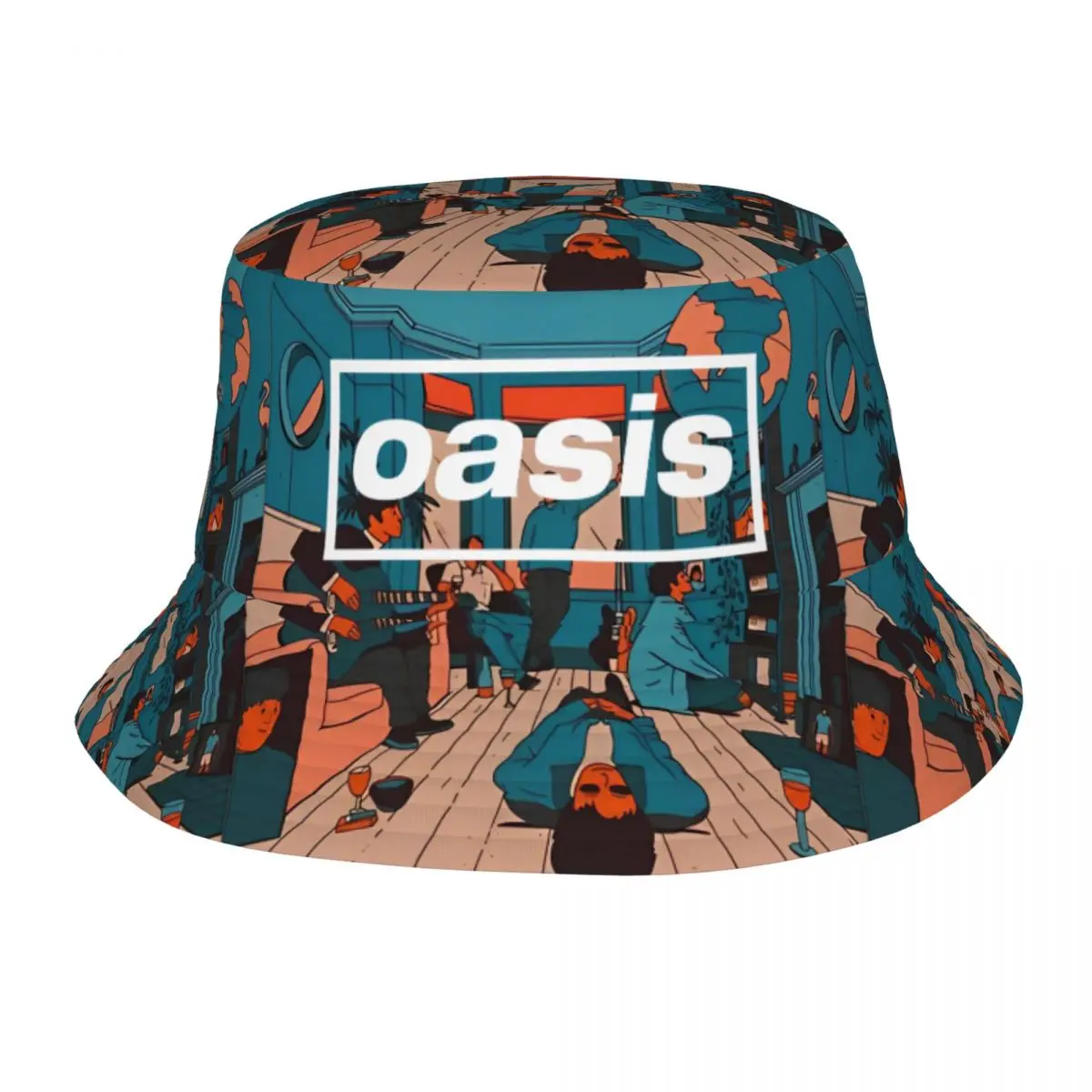 

Trendy O-Oasis Bucket Hats Woman Packable Outdoor Sports Fisherman Caps Travel Headwear Bob