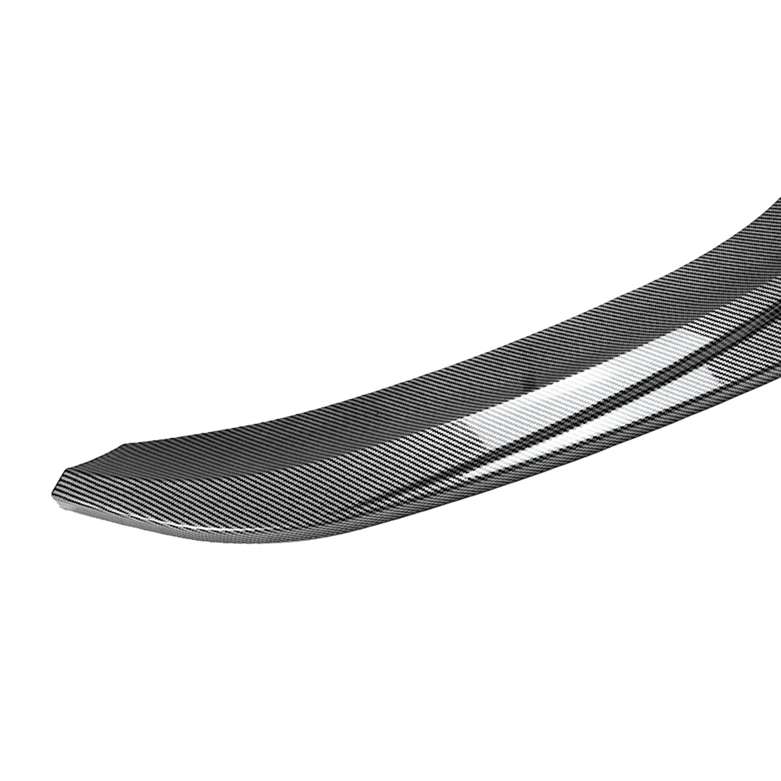 Front Bumper Spoiler Lip For Audi A5 S5 8T Sline S-line 2012-2017 Carbon Fiber Look/Gloss Black Lower Splitter Protector Blade