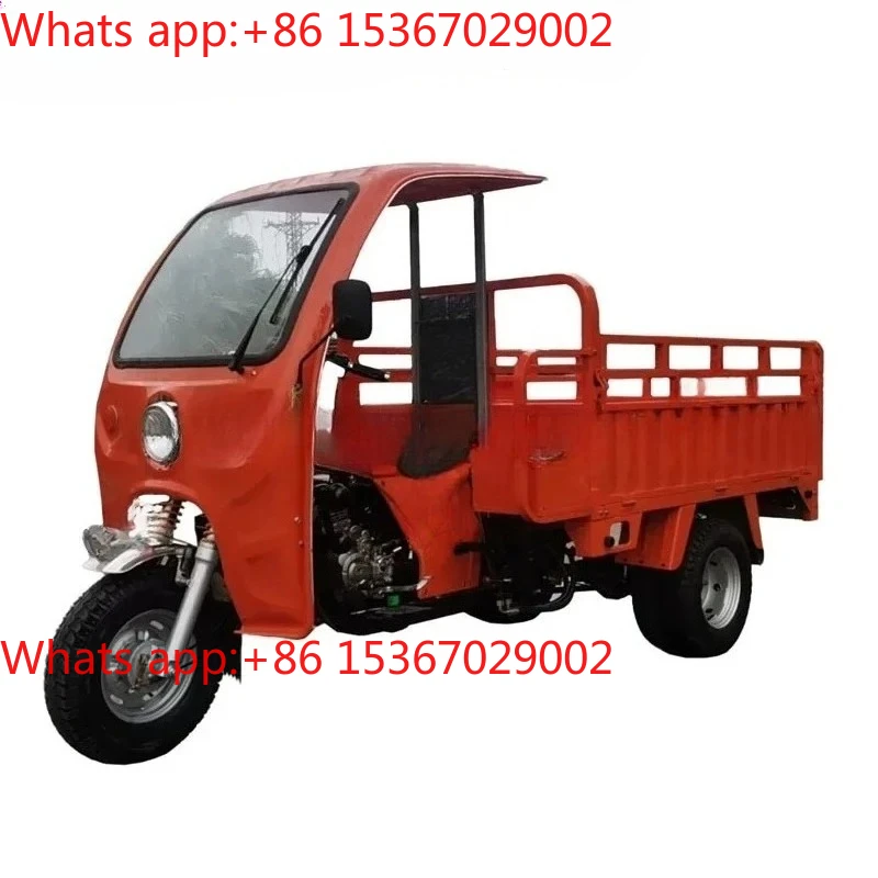 

For KAVAKI 5 wheels motorized tricycles automatic unloading cargo tricycle 250cc