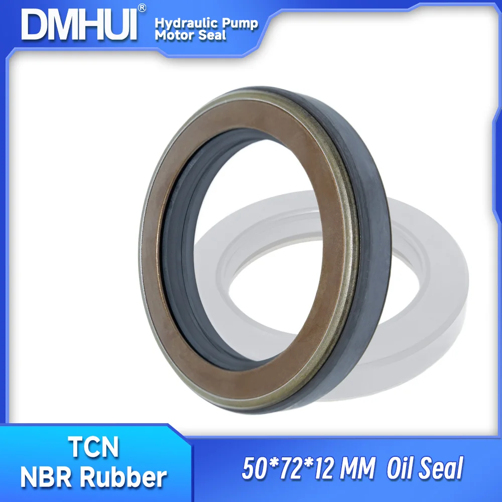 

DMHUI Pressure oil seal 50x72x12mm TCN Type NBR material OEM NO NOK/AP2864I Hydraulic Pump motor Oil Seal ISO9001:2008