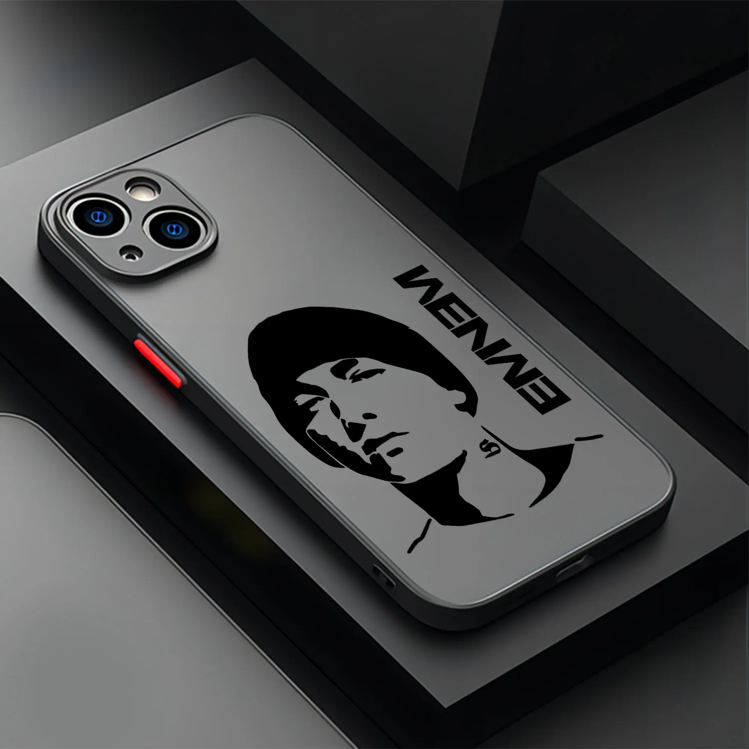 Singer Eminem Rap Hot Phone Case For iPhone 15 14 13 12 11 Mini Pro Max X XR XSMax 7 8 Plus Matte Transparent Back Cover