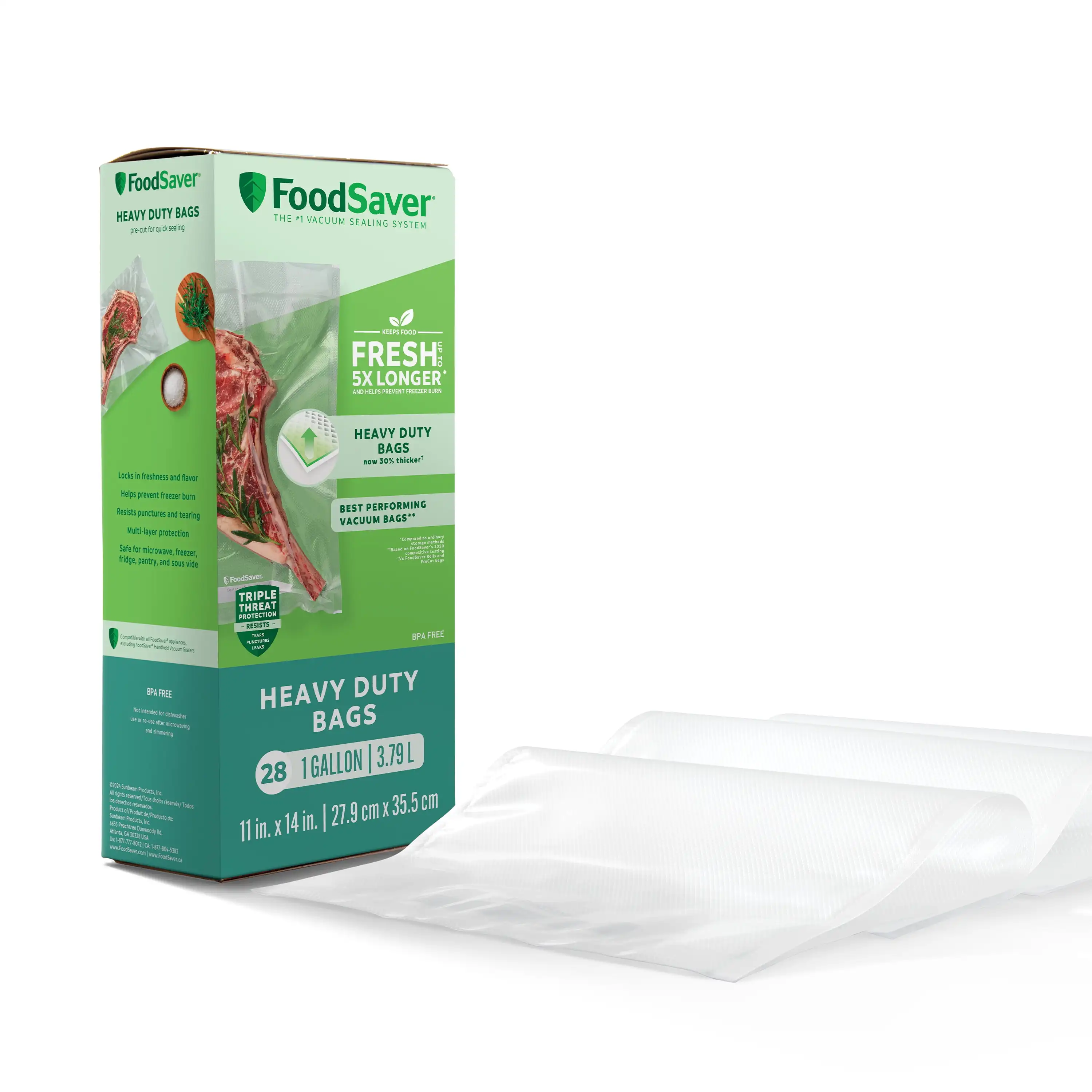 

Heavy-Duty Gallon Vacuum Seal Storage Bags, 28 Pack， vacuum bag ， vacuum storage bag
