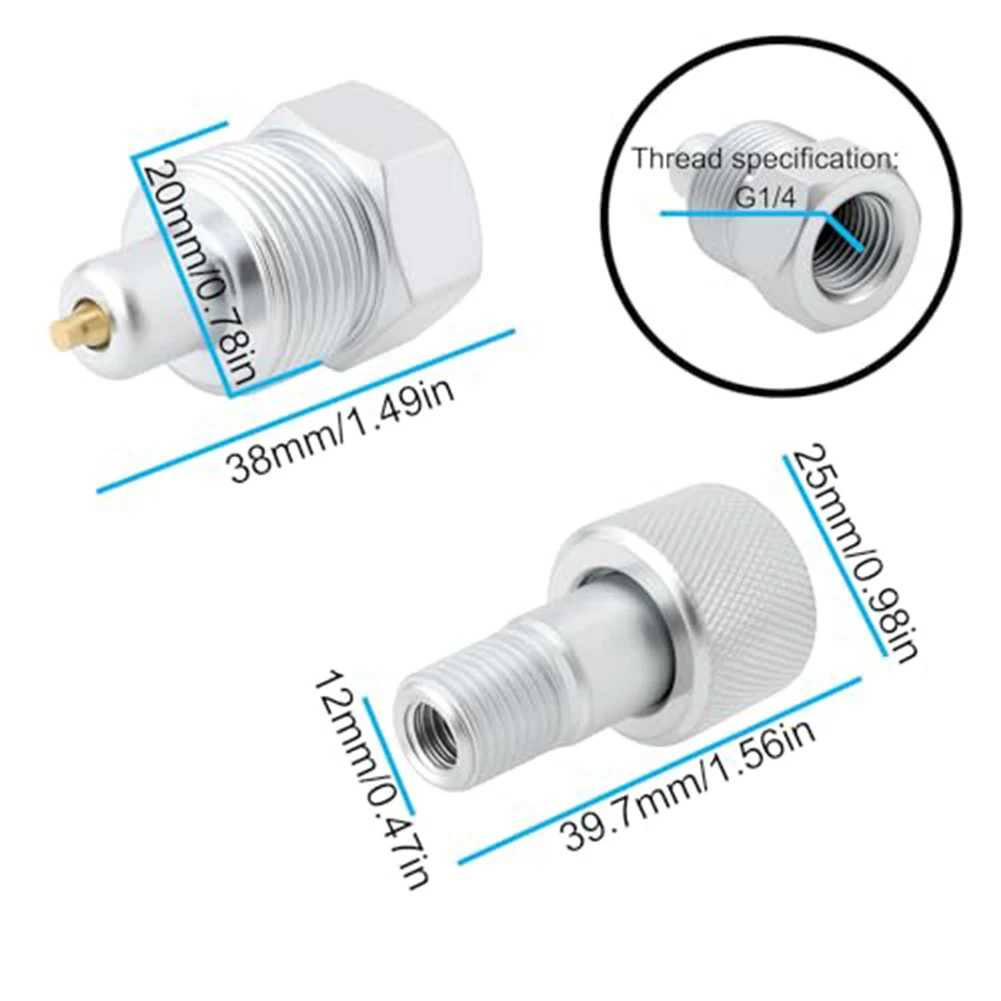 Silver Hydraulic Coupler Sturdy Hydraulic Quick Connector Hydraulic Connector Quick Connector Steel Construction