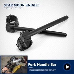 Universal CNC 31mm 51mm 32mm 33mm 35mm 36mm 37mm 39mm 41mm 50mm Motorcycle Clip on Ons Fork Riser Regular Handlebar