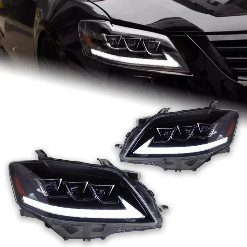 Car Lights for  Camry Classic LED Headlight 2006-2014 Camry LED DRL Hid Head Lamp Angel Eye Bi Xenon Accessories