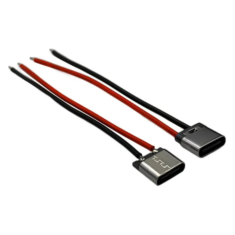 Type-C female socket with board USB connector C-port male head small light modification charging cable welding socket connector