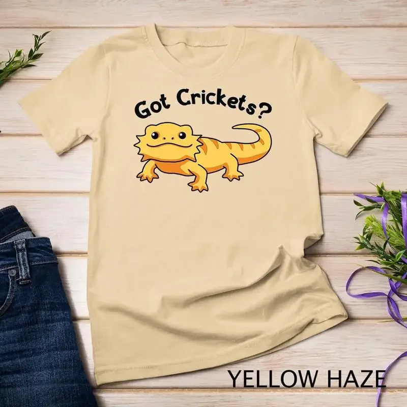 Bearded Dragon Shirt Got Crickets Pagona Bearded Dragon T Shirt Unisex T shirt
