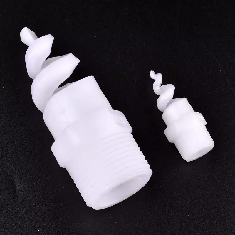 

Plastic Spiral Nozzle 1/4,3/8,1/2,3/4,1inch Male Thread Red Atomization Sprinkler Heads for Home Garden Irrigation Nozzle