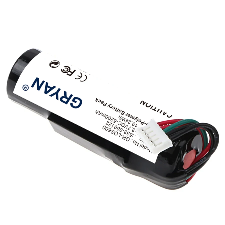 Speaker Battery For Logitech:UE ROLL,WS600,WS600BL,WS600VI,UE ROLL 2,UE Roll Ears Boom,UE Roll 1,533-000122,T11715170SWU,5200mAh