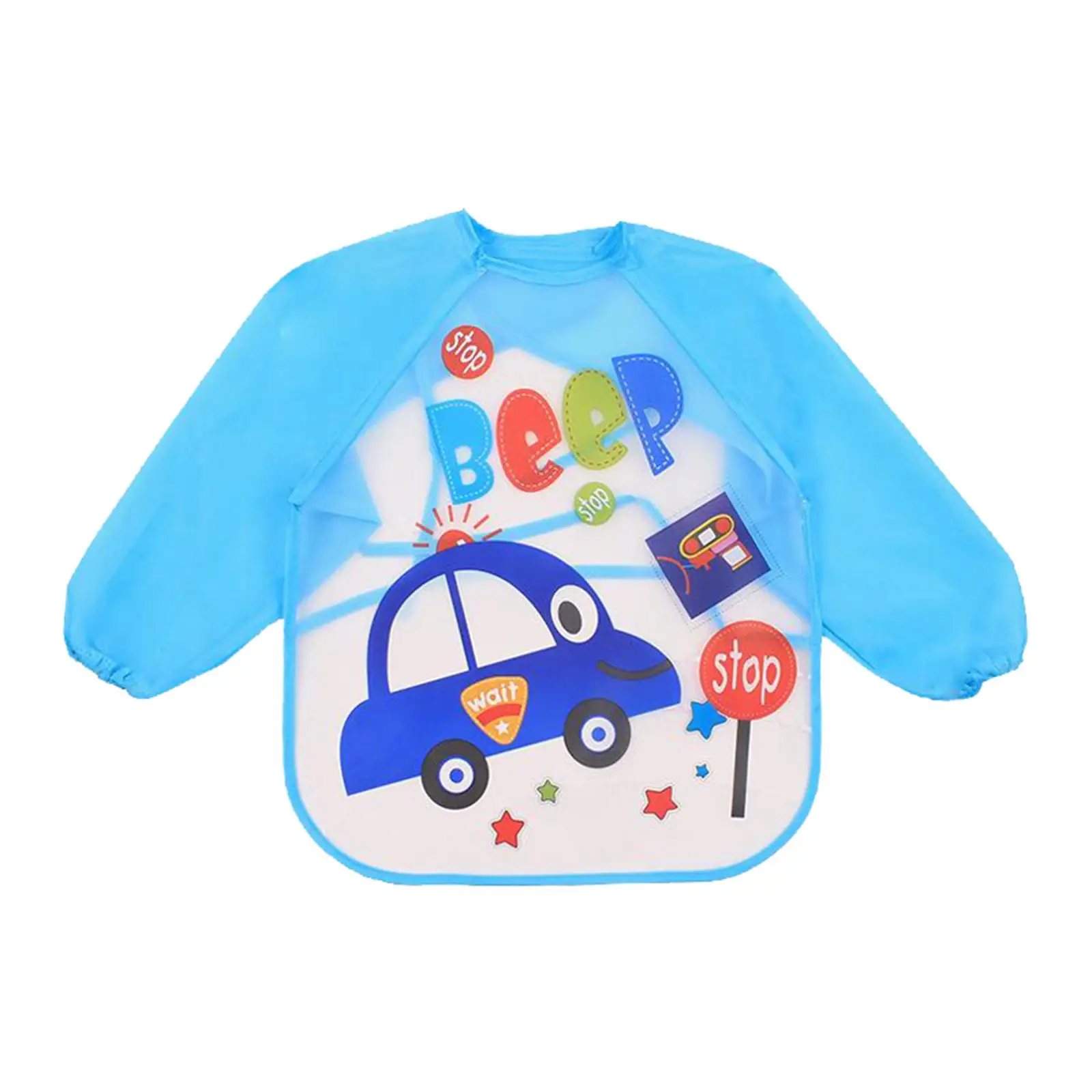 Waterproof Children's Smock Kids Toddler Painting Drawing Long Sleeve Eating Bib , Classroom, Activity