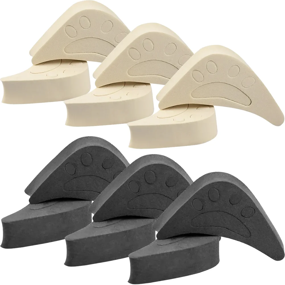 

Inserts to Make Shoes Fit Tighter Toe Plug Adjustment Pad Pads Filler Insole Open Heels for Women Eva Supply Women's