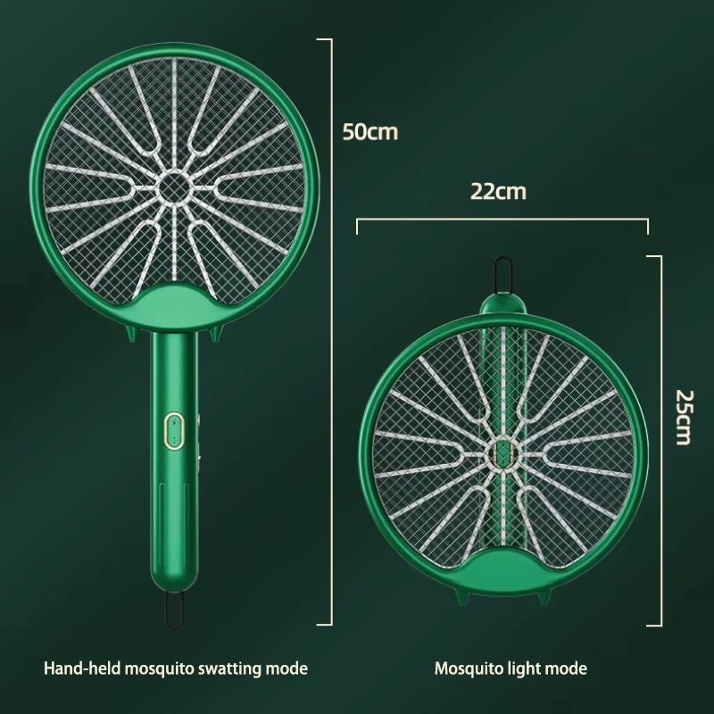 3000V Electric Mosquito Racket Mosquito Killer Lamp USB Rechargeable Foldable Mosquito Swatter Fly Swatter Mosquito Trap image 5