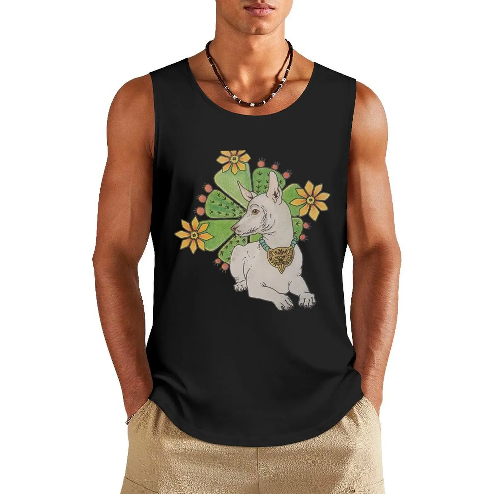 

Lucky Xolo Tank Top gym t-shirts man quick-drying t-shirt Men's clothing gym t-shirts