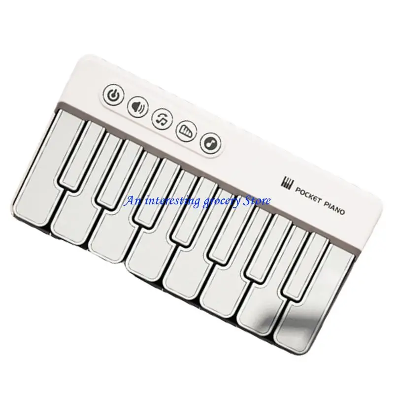 652D تعليمي موسيقي بيانو للتصميم المحمول يعزز الملمس ABS الإبداع #2