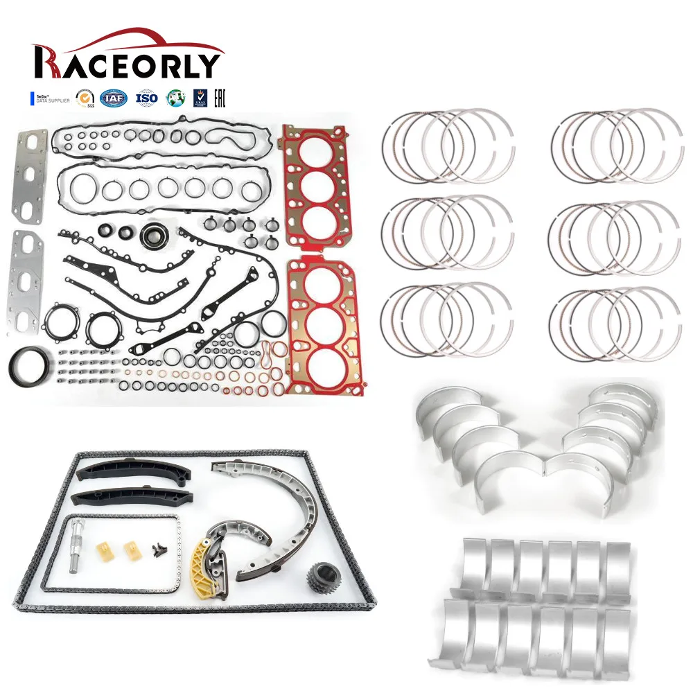 

RACEORLY Overhaul Piston Ring Set For Porsche Macan Panamera 4S 3.0T 970 95B