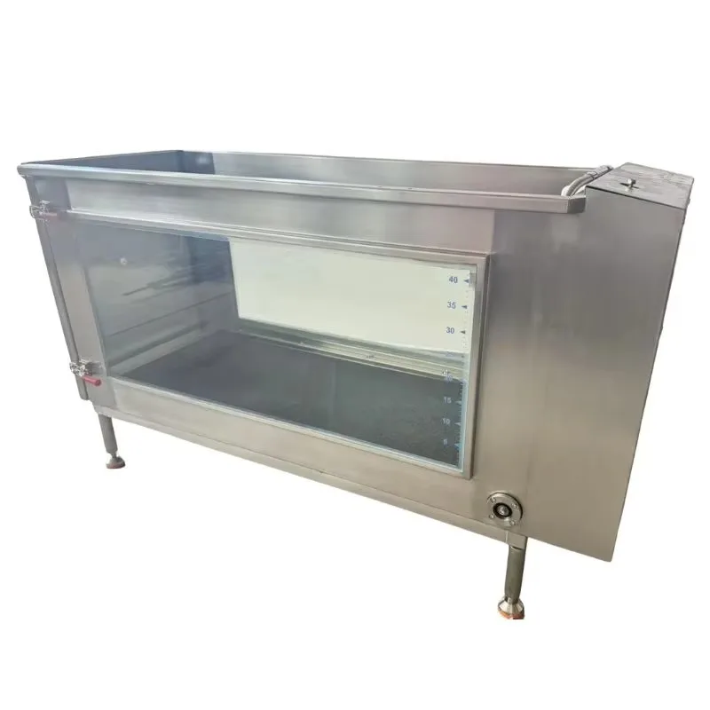 2026 Stainless Steel Veterinary Hydrotherapy Treadmill for Pet Dogs Hydro Training Water Vet Medical Instrument
