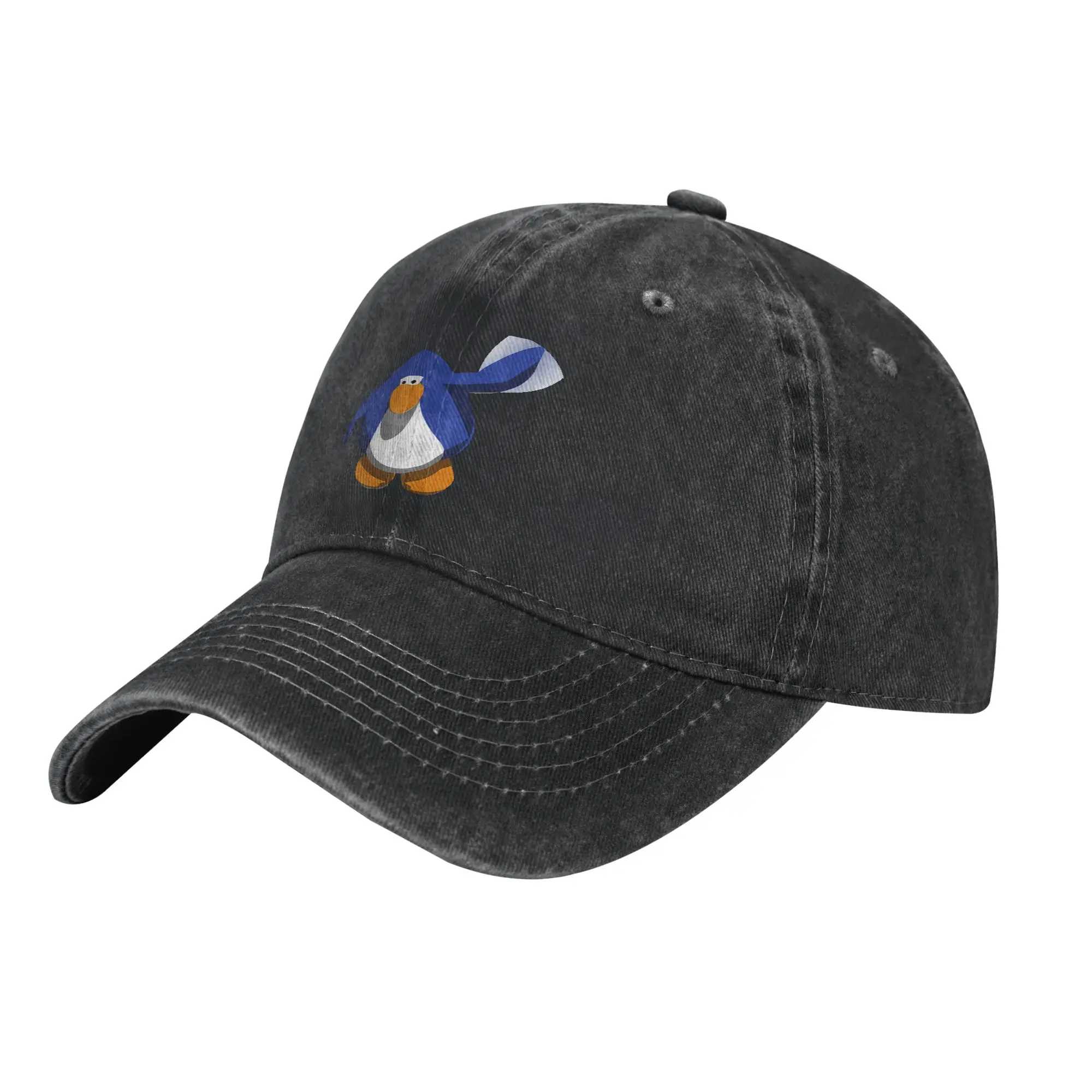 Wave Club penguin Fashion Baseball Cap  Fashionable Man Hat  Camping Picnic Man Hat