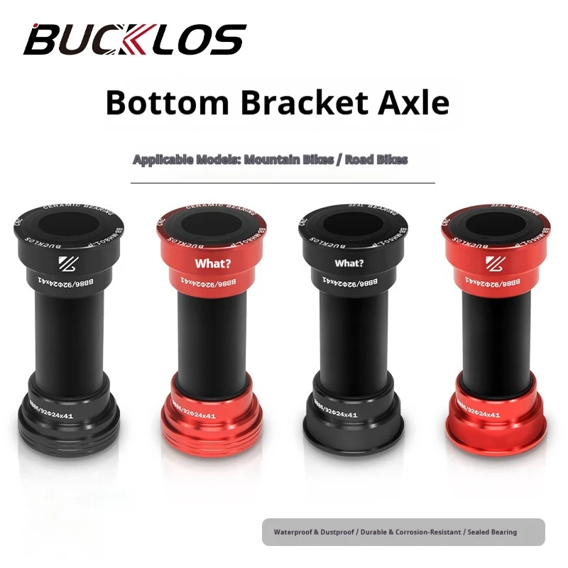 

Bucklos Bicycle Bottom Bracket Hollow Threaded Press Fit For Mountain Road Bike Cnc Ceramic Steel Bearing Bb Mh501 P Bb Mh801 P