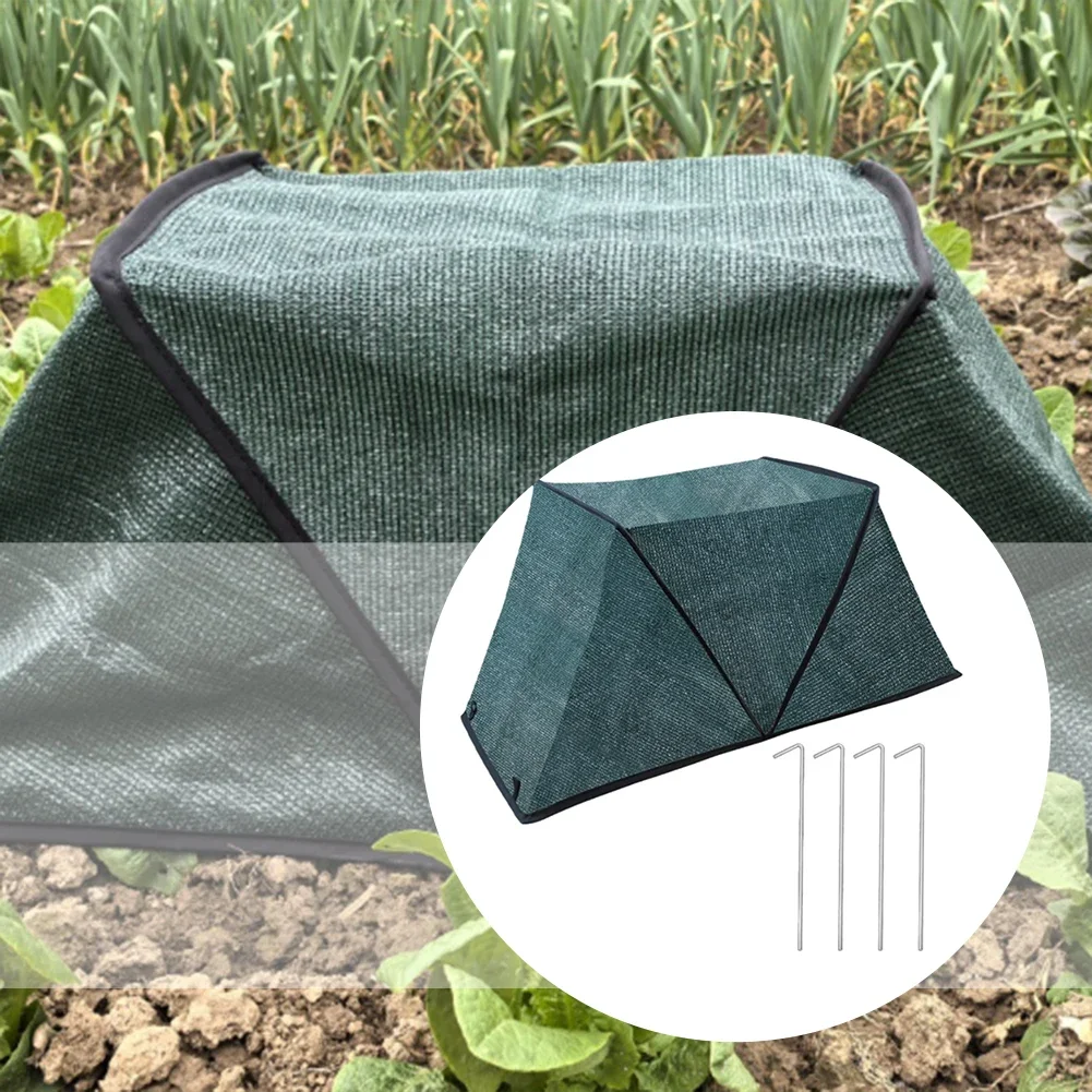 Foldable Plant Shade Tent Provides Protection For Plants From The Sun And Damage Plants Protection Cover Garden Plants Supplies
