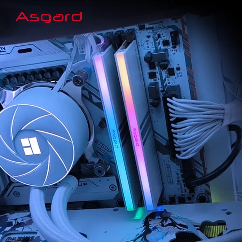 Imagem -03 - Asgard Valkyrie Ddr5 Rgb Memória Ram Ddr5 Ram pc 16gb 32gb 64gb 6000mhz 6400mhz 6800mhz Desempenho para Desktop Novo