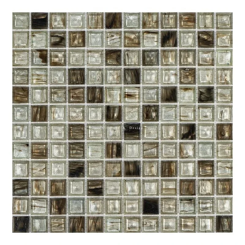 

Glass tiles, dining room bathroom kitchen bathroom background wall, bar decoration blue wall tiles