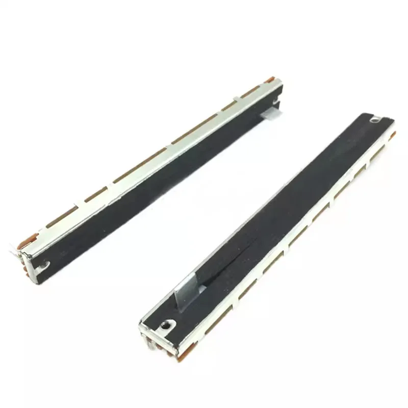 2Pcs 100% New Straight Slip Potentiometer SC1009N B10K 3Pin Total length 128MM Travel 100MM Handle length 8MM
