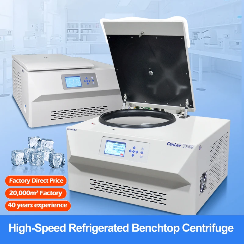 CenLee 2050R High Speed Lab Refrigerated Centrifuge for Research,Hospital,PharmaLab,Clinical,Biotech Use,PCR, , Biochemistry