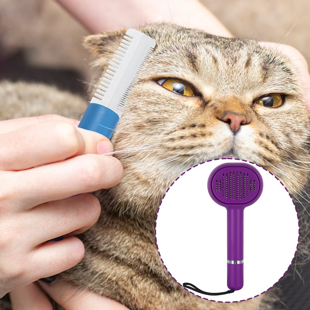 Cat Hair Removal Needle Comb Electrostatic Multifunctional Pet Hair Brush Cat Dog Supplies