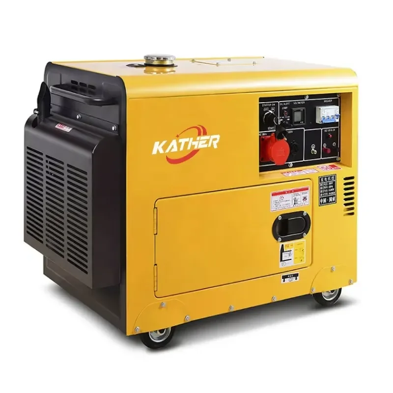 3kva 5kva 6kva 8kva 10kva Super Silent Generator 12kw 15kw 20kw Generators Soundproof Ats Automatic Start