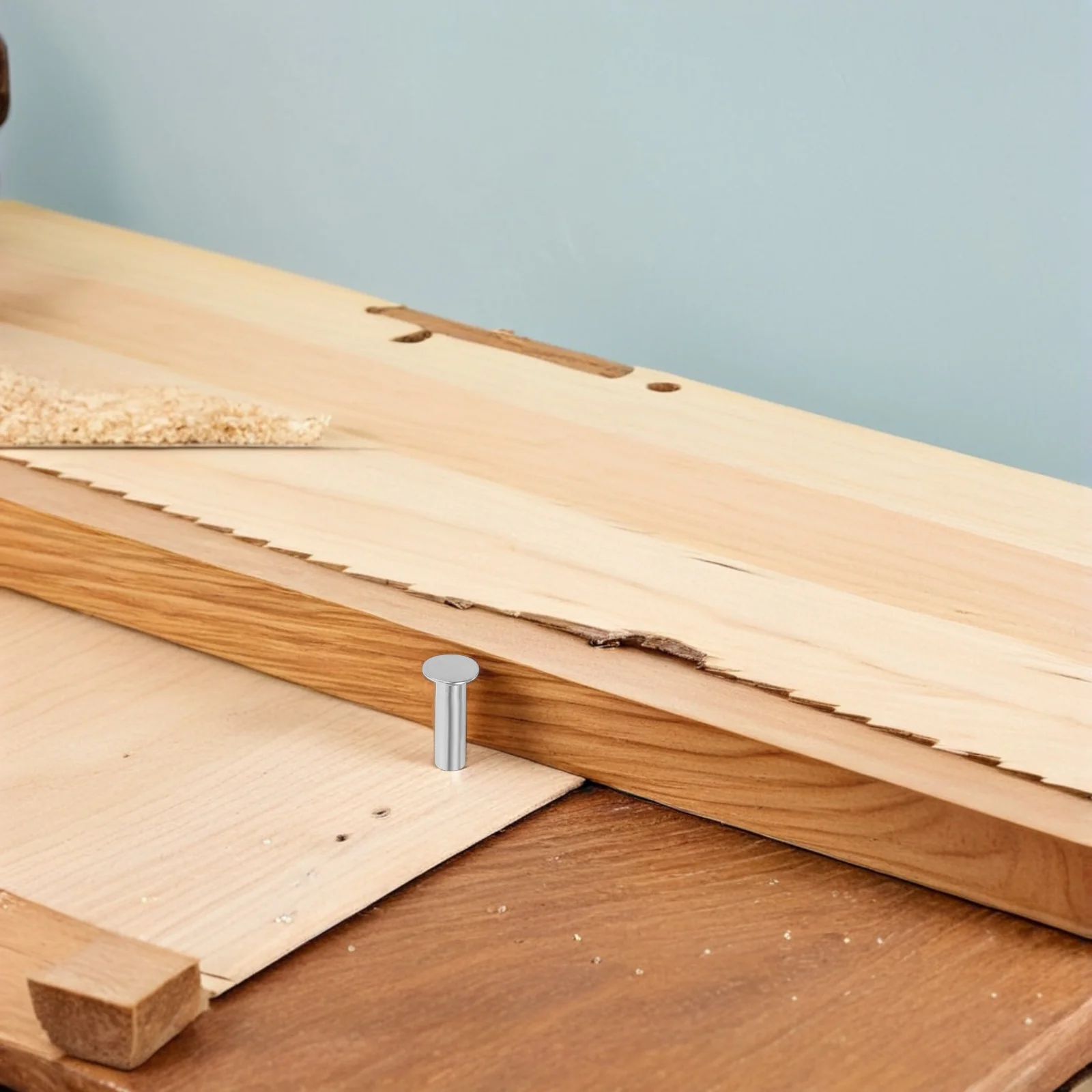 

14Pairs Knife Handle Rivets Stainless Steel DIY Cutlery Repair Pins Fasteners Kitchen Knife Handle Replacement Hardware