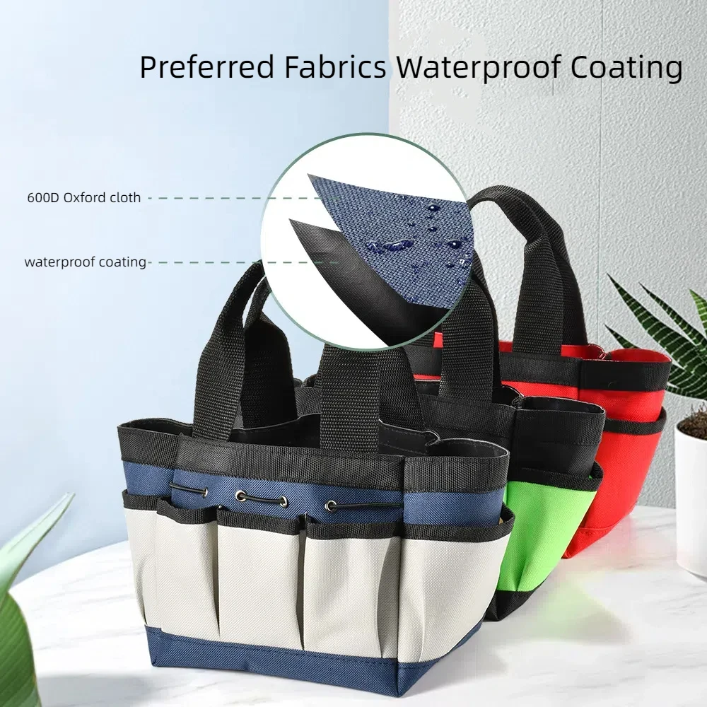 Multi-Purpose Tool Bag High Quality Professional Multi Pocket Garden Tool Bag 600D Oxford for Gardening Yard Lawn Work