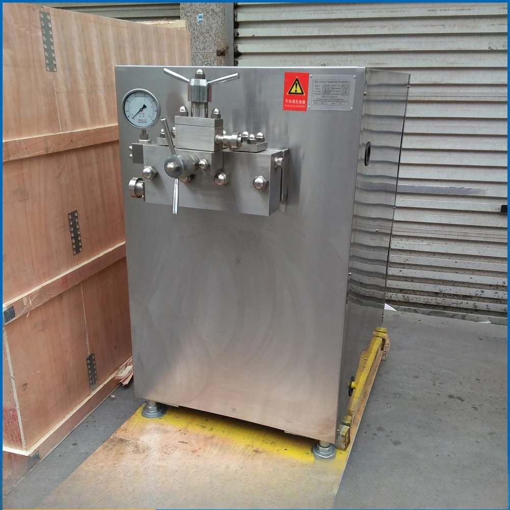 2026 Brand New Direct Supply 25Mpa High Pressure Homogenizer, Milk Emulsification Processing Equipment