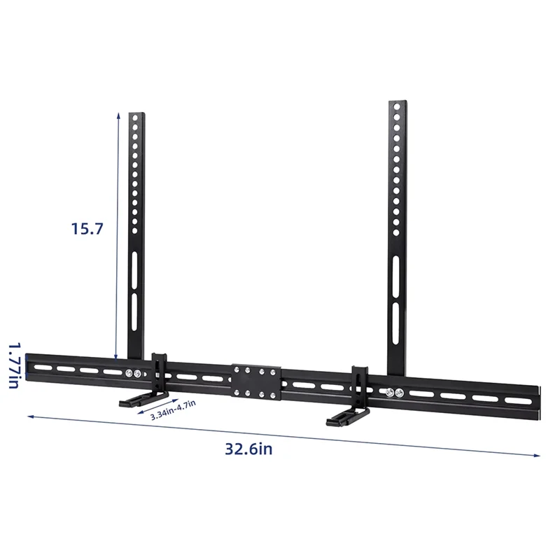 - دعامات مكبر الصوت A25M سهلة التركيب ومستقرة وموثوقة لملحقات حامل تلفاز تلفزيون LCD
