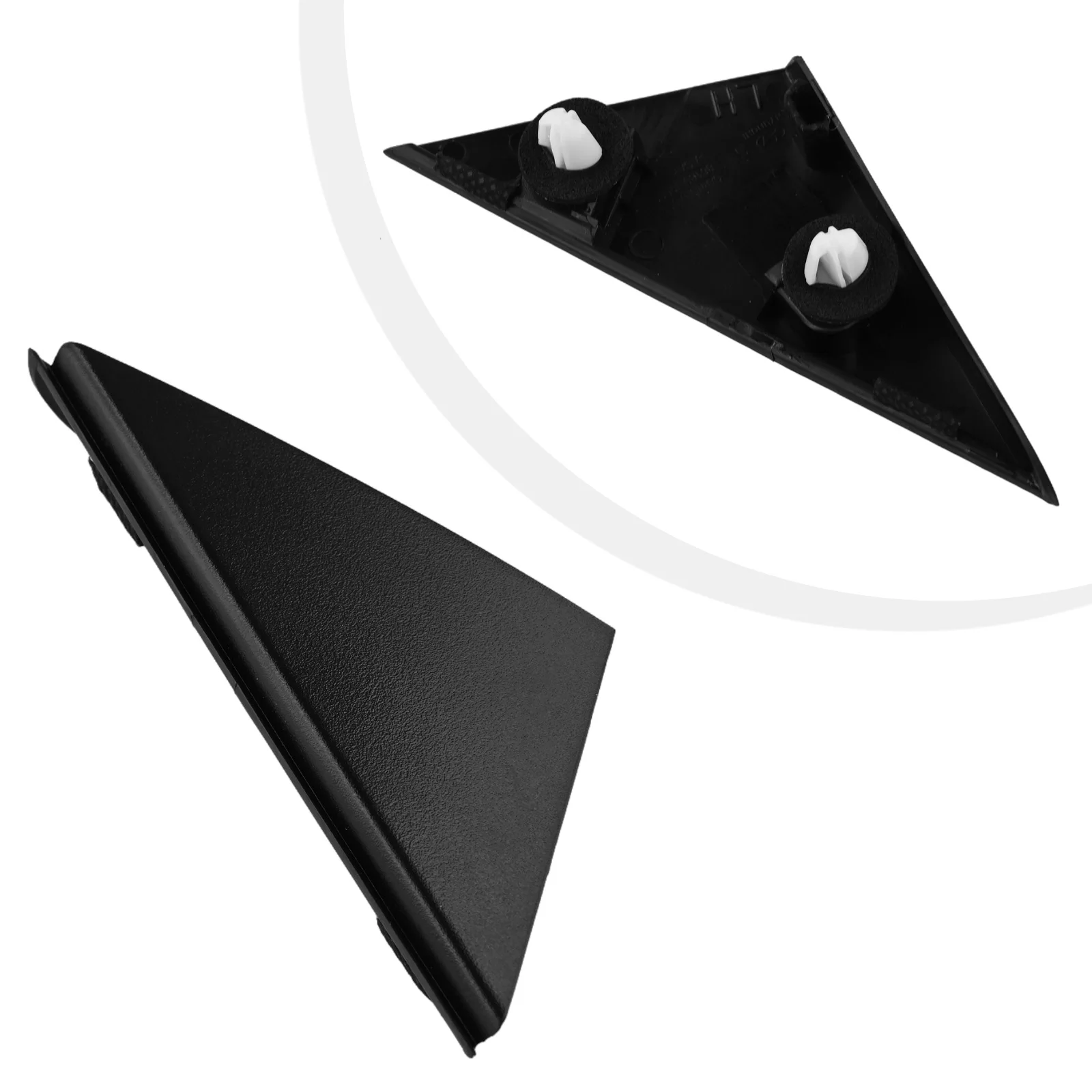 Para Hyundai para Kona 2018-2023, espejo retrovisor delantero izquierdo, moldura embellecedora, instalación de repuesto, piezas exteriores de coche