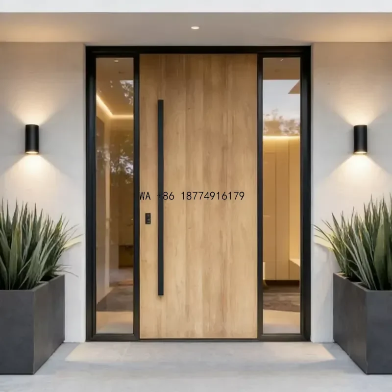 wmwmnu ALUFRONT Premium bulletproof and explosion-proof armored door, high security design, suitable for villa OEM