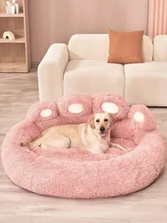 Soft Long Plush Cat kennel dog kennel winter warm pet bed Cat Bed Cat Mat Animals Sleeping Sofa