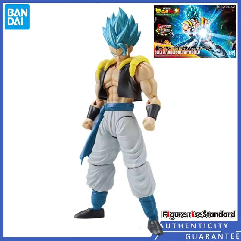 

[В наличии] фигурка Bandai Rise Frs Dragon Ball Gogeta Super Saiyan God Blue Hair, Сборная модель, игрушки, фигурка героя