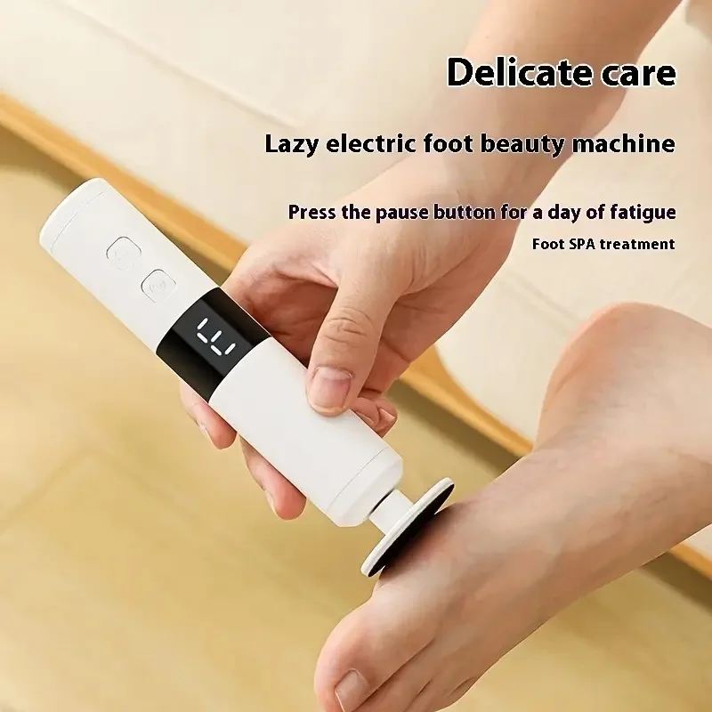 USB Charging Foot Grinder, Electric 2-in-1 Foot Grinder and Nail Grinder, Foot and Hand Care, Multifunctional Foot Beauty Device image 5