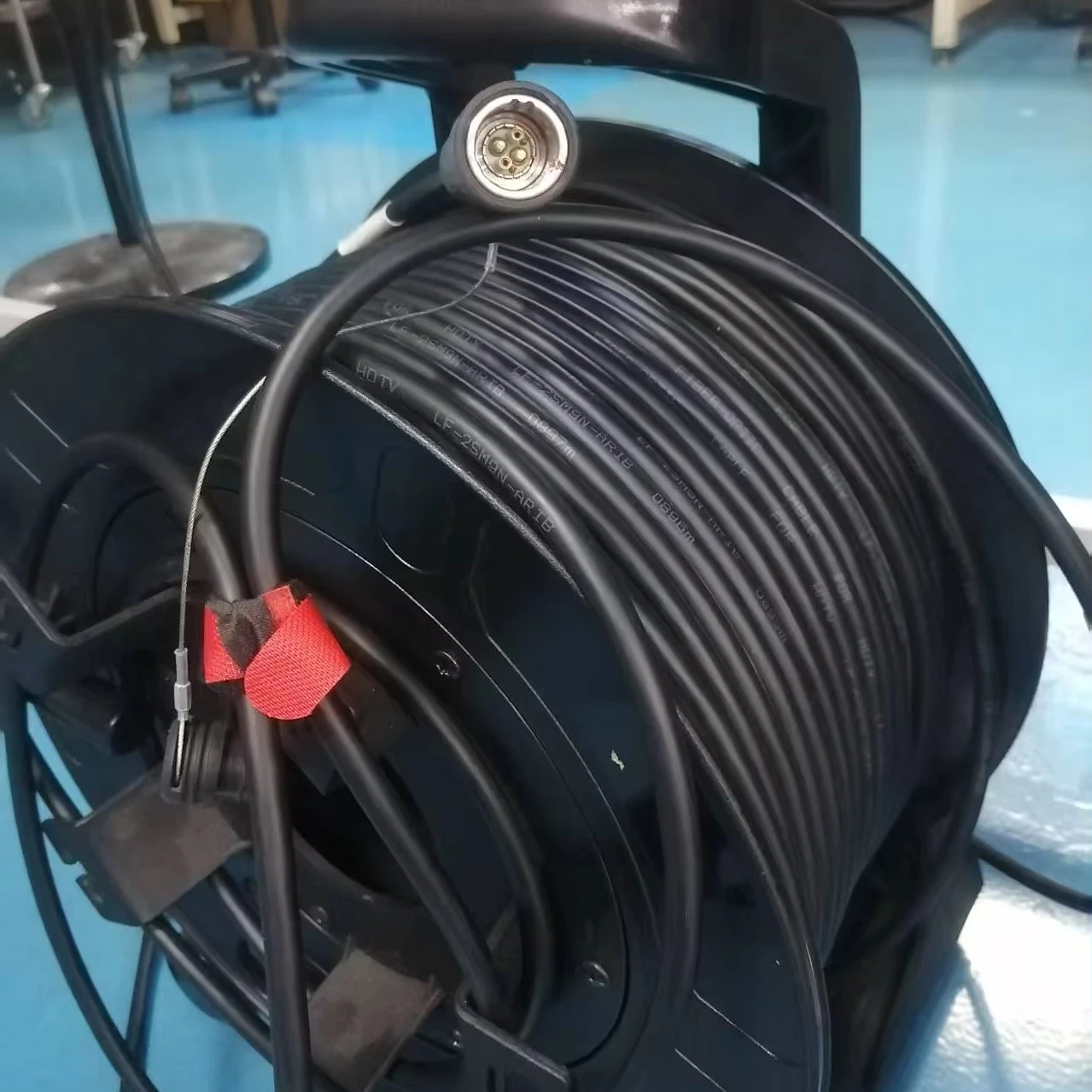 HO-LINK HL-200M 3K.93c SMPTE Armored Camera Cable Assembly for Broadcast Security Airports Monitoring with 3-Year Warranty