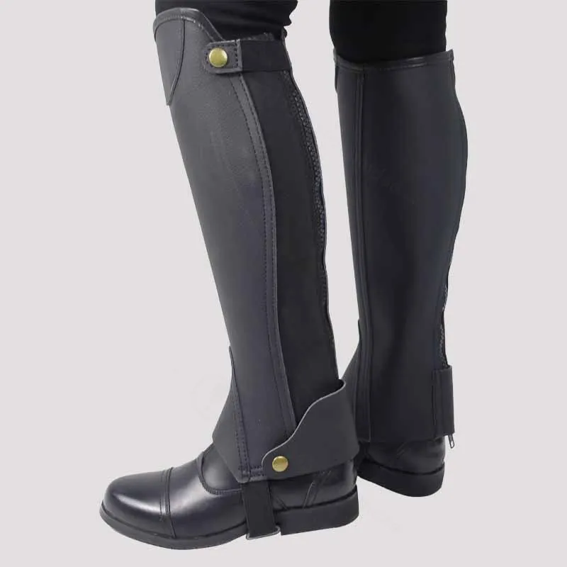 Microfiber Horse Riding Chaps, Wear-resistant Equestrian Leg Guards, Training Competition Protective Equine Gear
