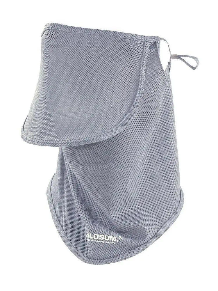 AliExpress NONE Summer Breathable Sunscreen Mask Solid Color Quick-drying Face Mask Anti-UV Neck Wrap Cover for Cycling, Sports, Fishing