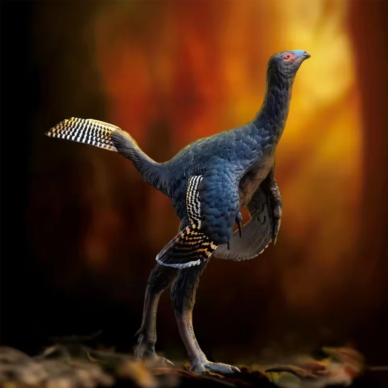 

Prehistoric Dinosaur Models 93 Junlang the Caudipteryx Dinosaur Model Figurine Toy Collect Ornaments Festival And Birthday Gift