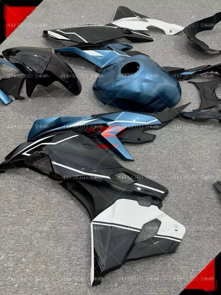 Suitable for Kawasaki ZX4RR ZX4R full body shell, car board, motorcycle fairing, printmaking, customized mudguard
