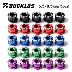 Litepro Bike Chainring Bolts 6.5mm 8.5mm Single/Double Speed Disc Chainwheel Screws for Bicycle Crankset Bike Accessories