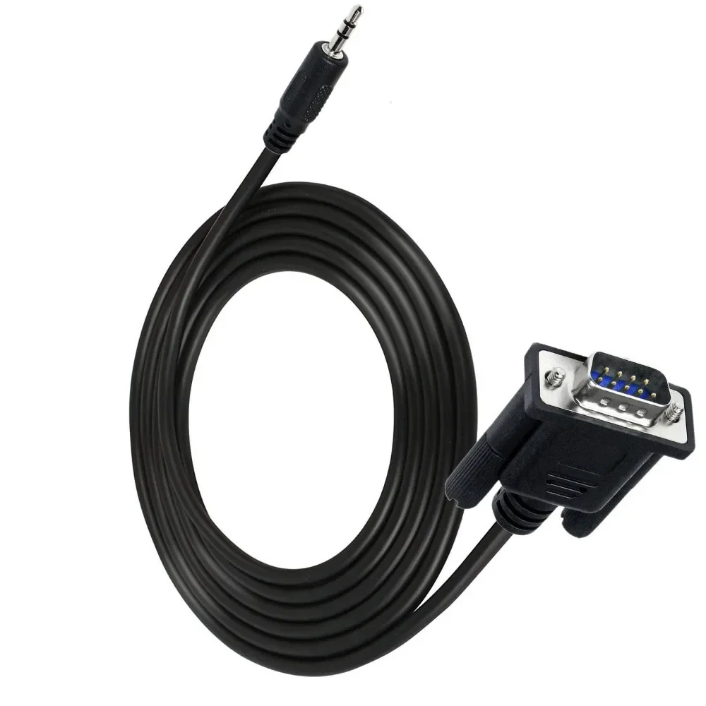 DB9 RS232 To AUX Stereo Jack 3.5mm Serial Cable For Bose Lifestyle System Console Lead Serial Cable Cord 1.8M