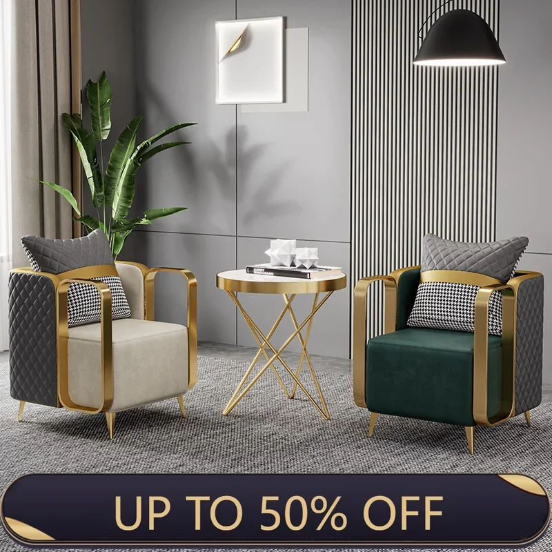 Nordic Floor Furniture Living Room Single Sofa Dining Chair Victoria Relax Armchair Voven Upholstered Replacement Chairs Booster