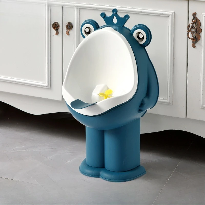 Cute Cartoon Frog Shaped Baby Potties Boys Wall-mounted/stand Up Urinal Frog Shaped Boys Standing Urinal Toilet Training Urinal